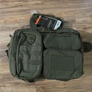 Olive Tactical baby gear diaper  Bag